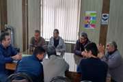 برگزاری جلسه توجیهی راهکارهای پیشگیری مقابله با ویروس کرونا برای کارکنان اداره دامپزشکی شهرستان کبودرآهنگ